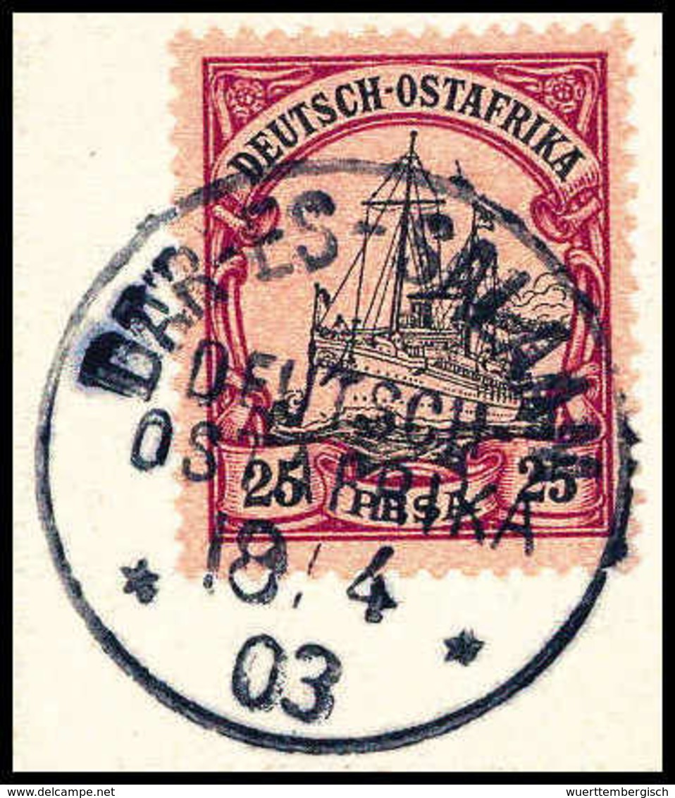 Briefst. Deutsche Kolonien Ostafrika - Other & Unclassified