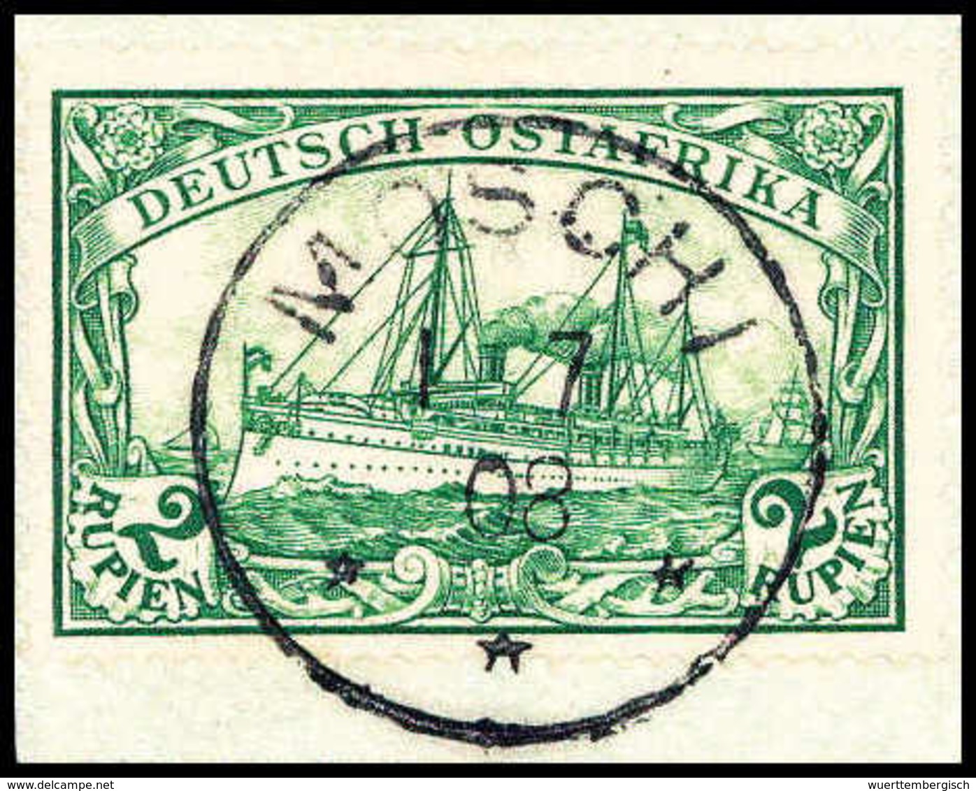 Briefst. Deutsche Kolonien Ostafrika - Other & Unclassified