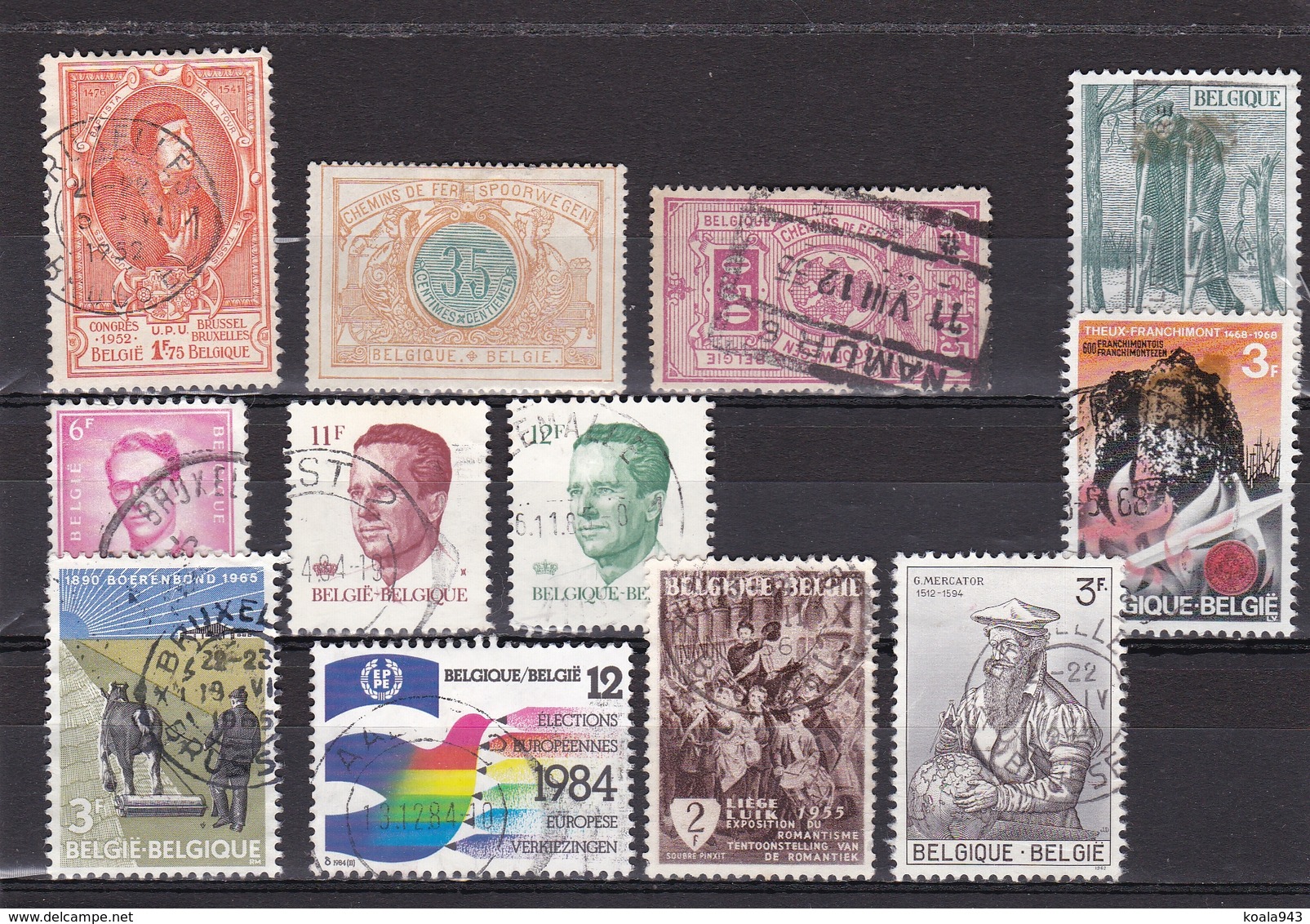 LOT/COLLECTION de environ 2200 TIMBRES (dont + de 1500 vrac à trier) Variés - Timbres/Stamps -