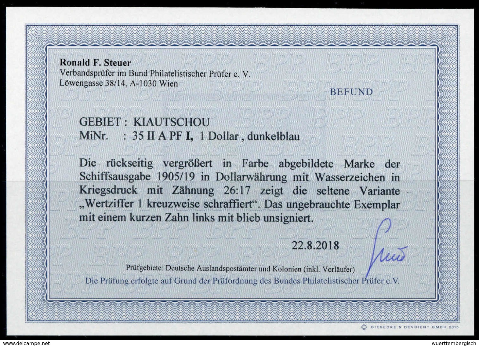 * Deutsche Kolonien Kiautschou - Other & Unclassified