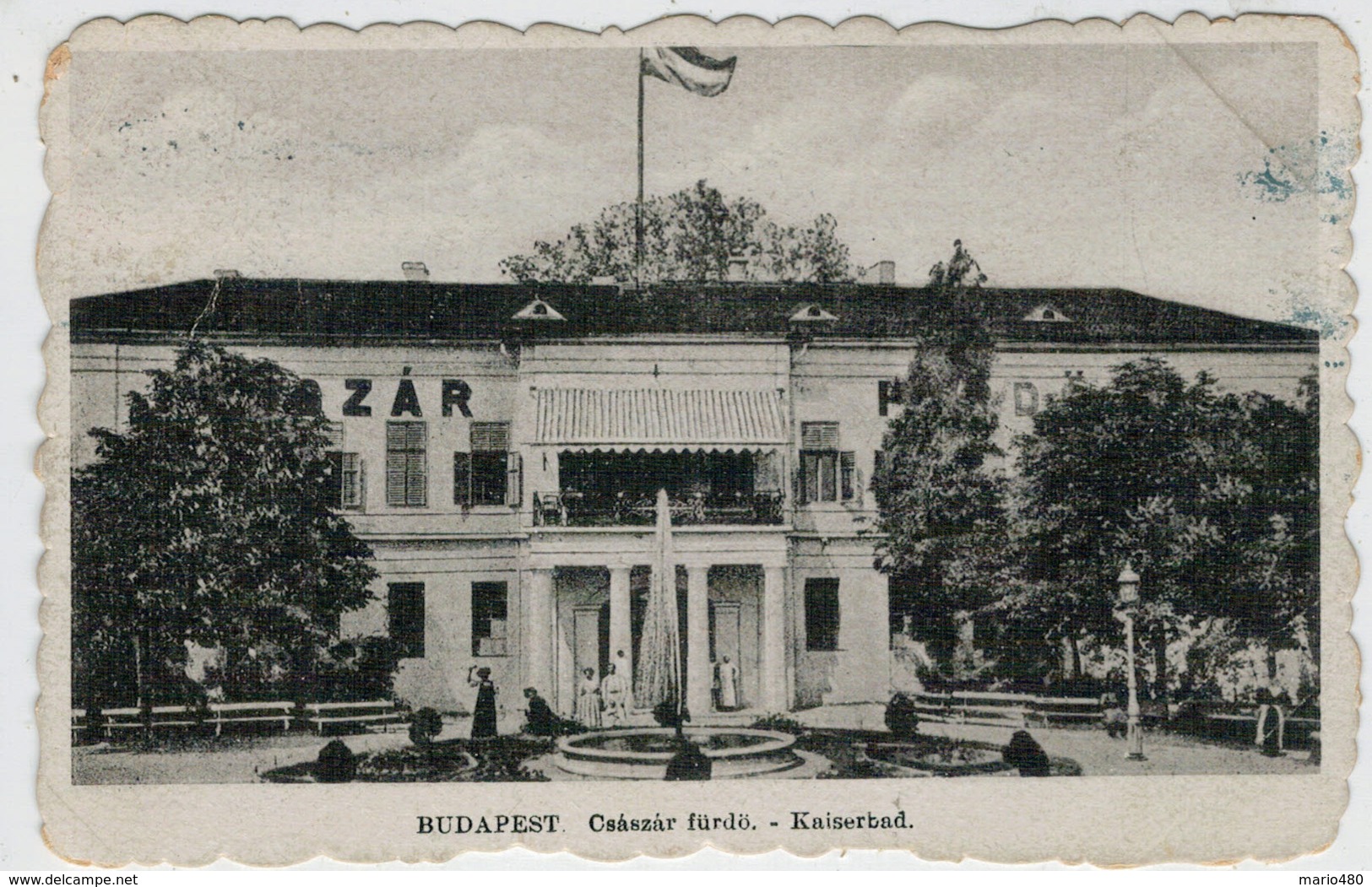 BUDAPEST   CSASZAR  FURDO  ---KAISERBAD                        (VIAGGIATA) - Ungheria