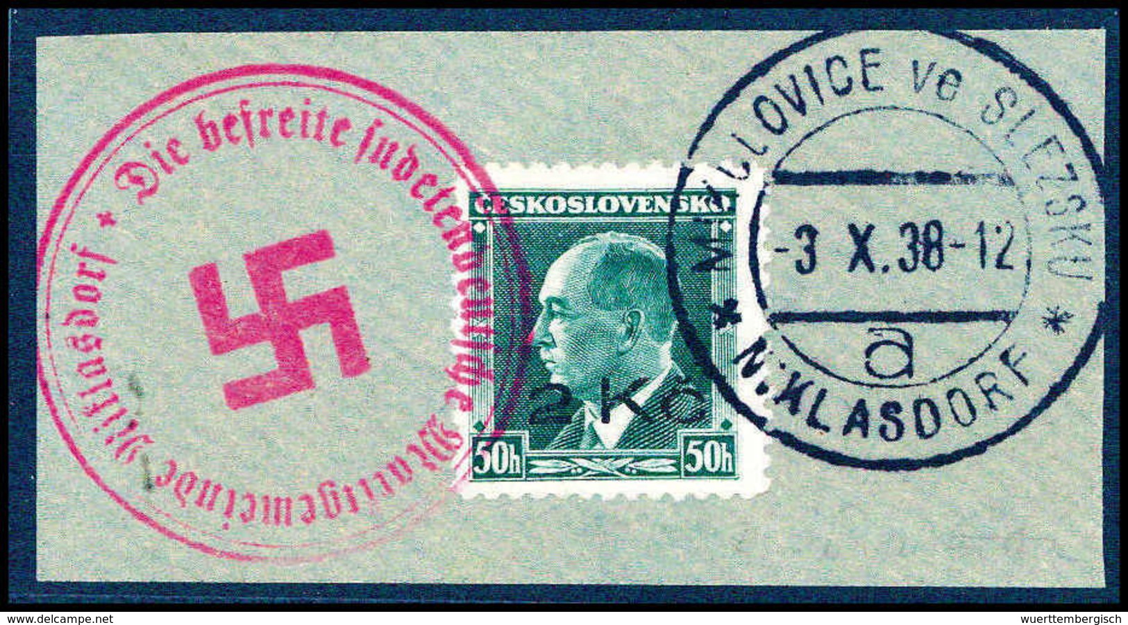 Briefst. Sudetenland Niklasdorf - Other & Unclassified