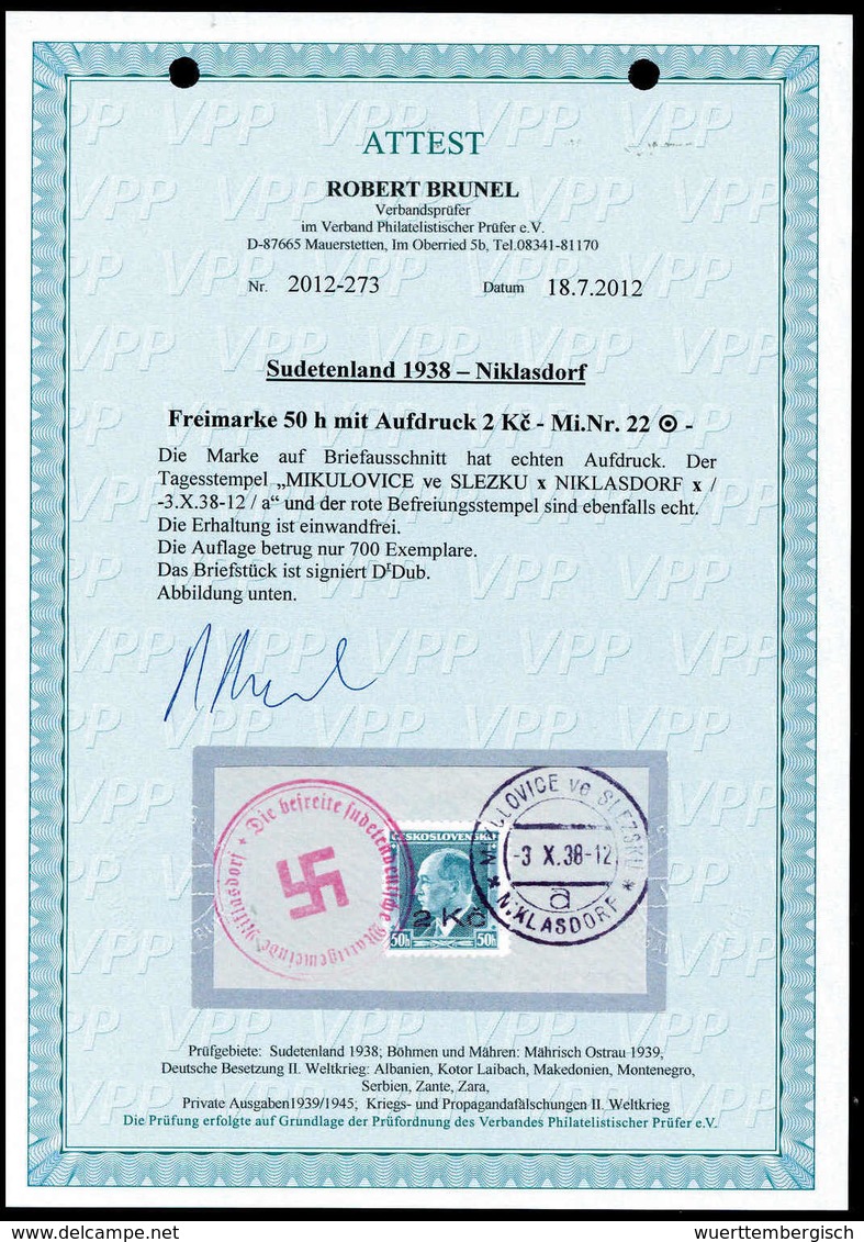 Briefst. Sudetenland Niklasdorf - Other & Unclassified