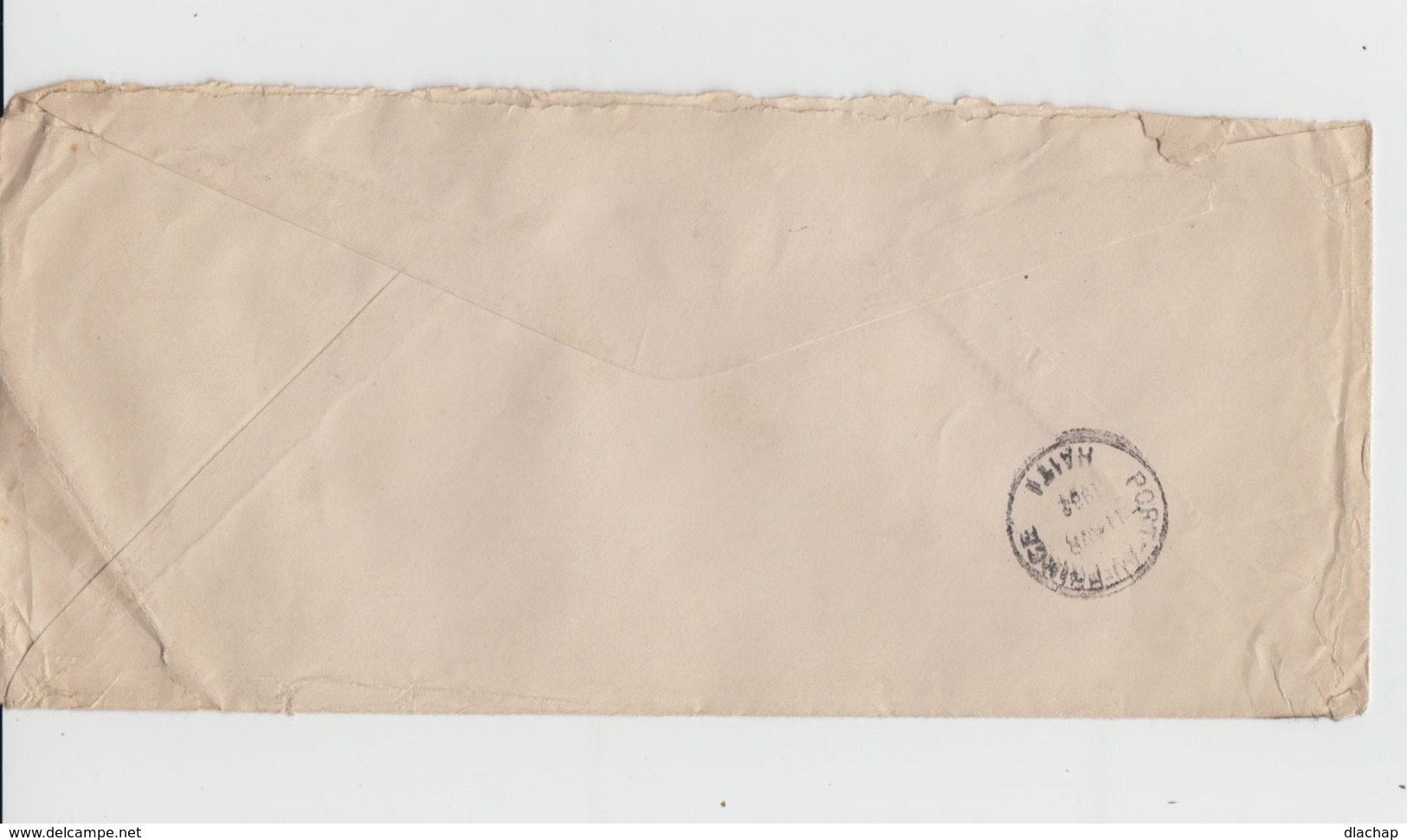 Sur Enveloppe Deux Timbres Républica De Cuba Correo Aero Internationa. CAD Habana Correo Aero 1932. (709) - Poste Aérienne