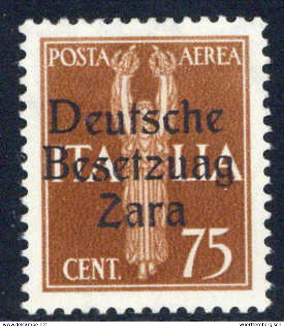 ** Deutsche Besetzung II. WK Zara - Other & Unclassified