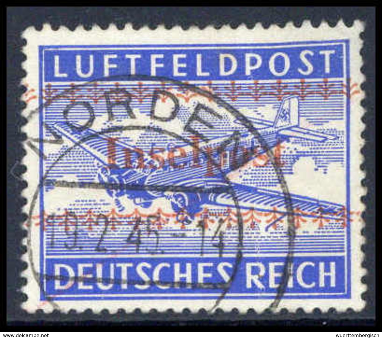 Gest. Deutsche Besetzung II. WK, Feldpostmarken - Other & Unclassified