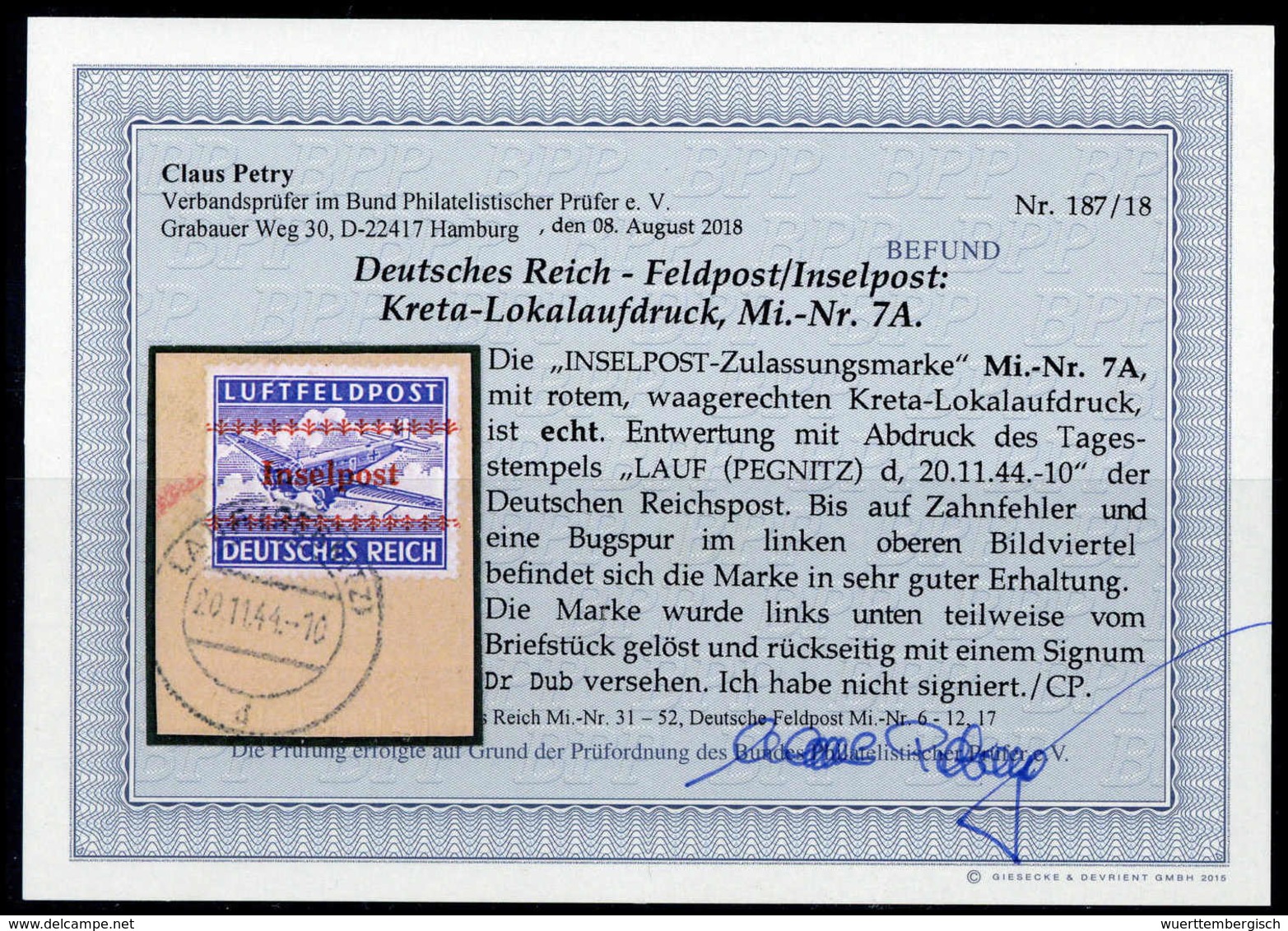 Briefst. Deutsche Besetzung II. WK, Feldpostmarken - Sonstige & Ohne Zuordnung
