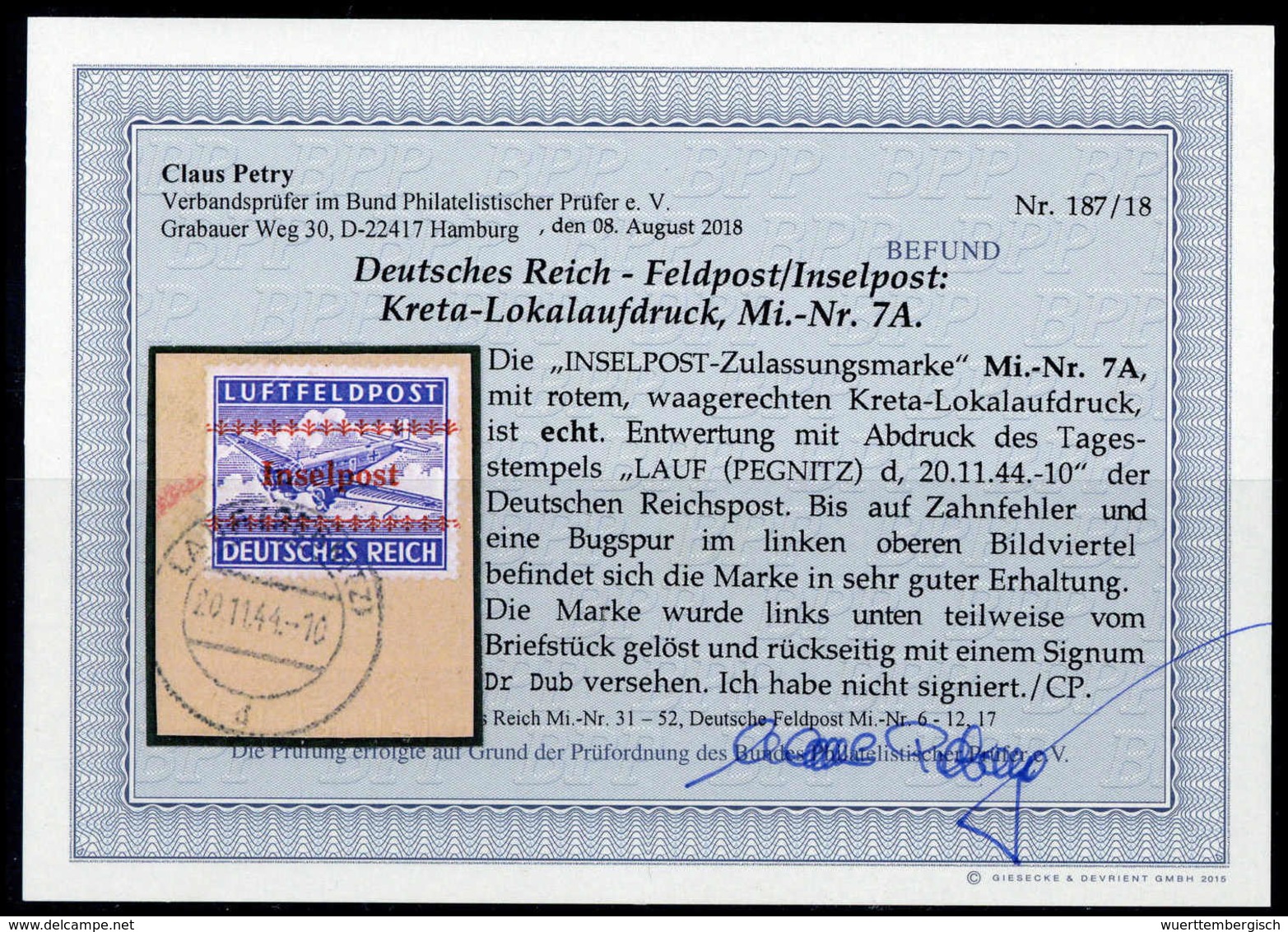 Briefst. Deutsche Besetzung II. WK, Feldpostmarken - Other & Unclassified