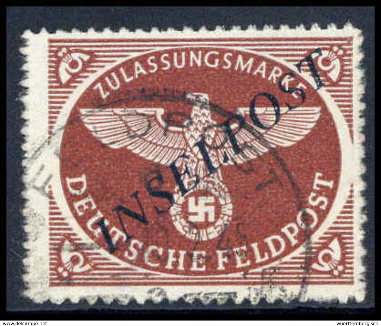 Gest. Deutsche Besetzung II. WK, Feldpostmarken - Other & Unclassified