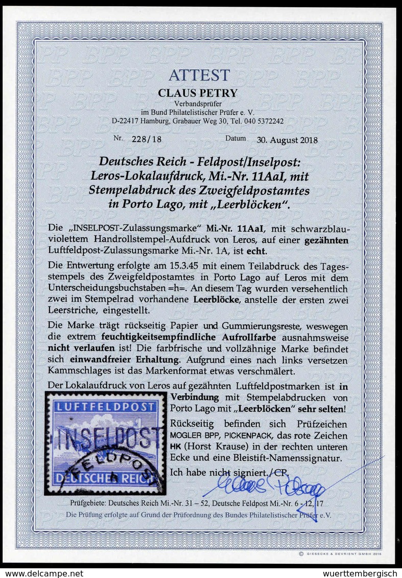 Gest. Deutsche Besetzung II. WK, Feldpostmarken - Autres & Non Classés