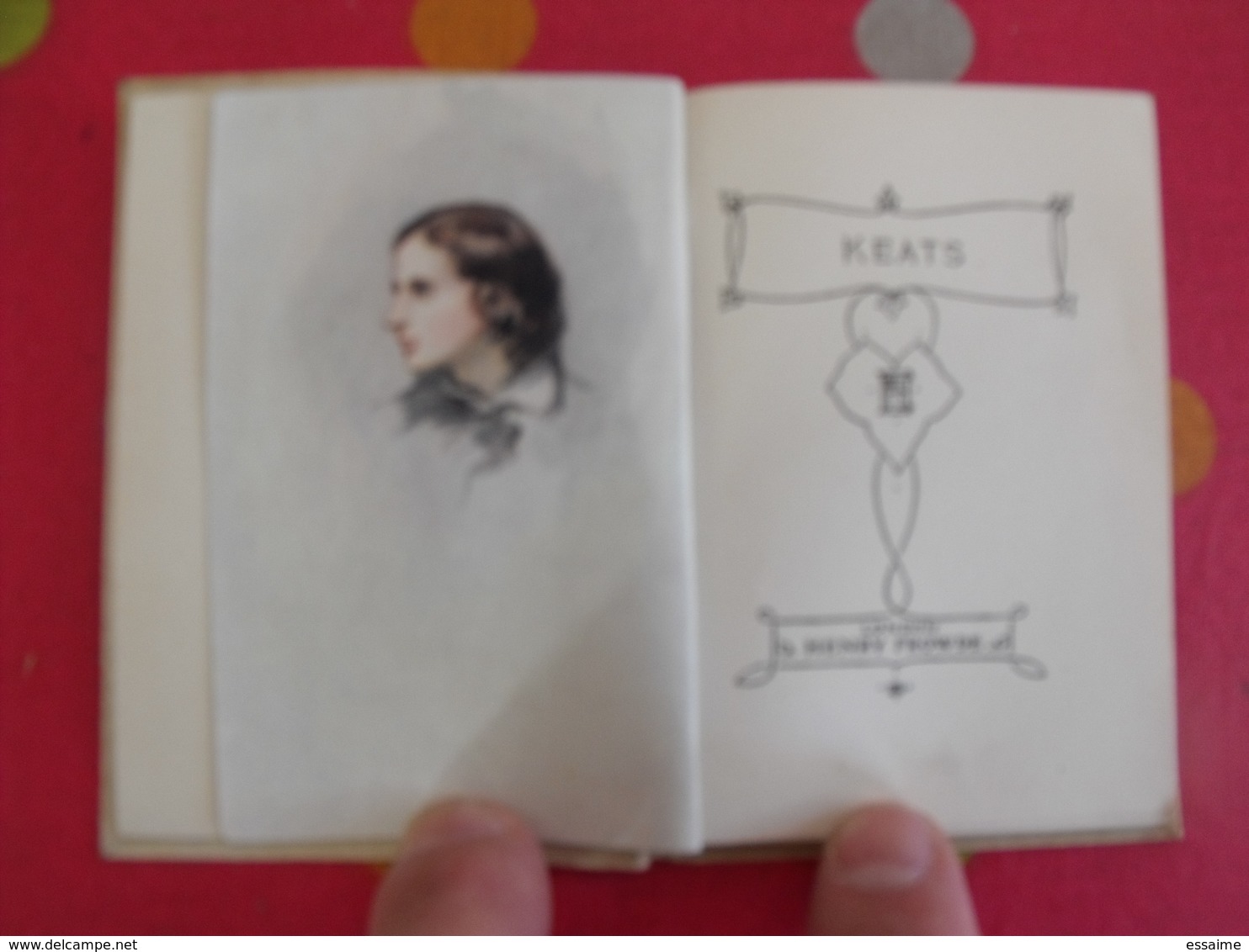 Keats. Moments With Keath. London Henry Frowde Oxford Horace Hart. Illustrations De Jameson Sd (vers 1900) - Cultural