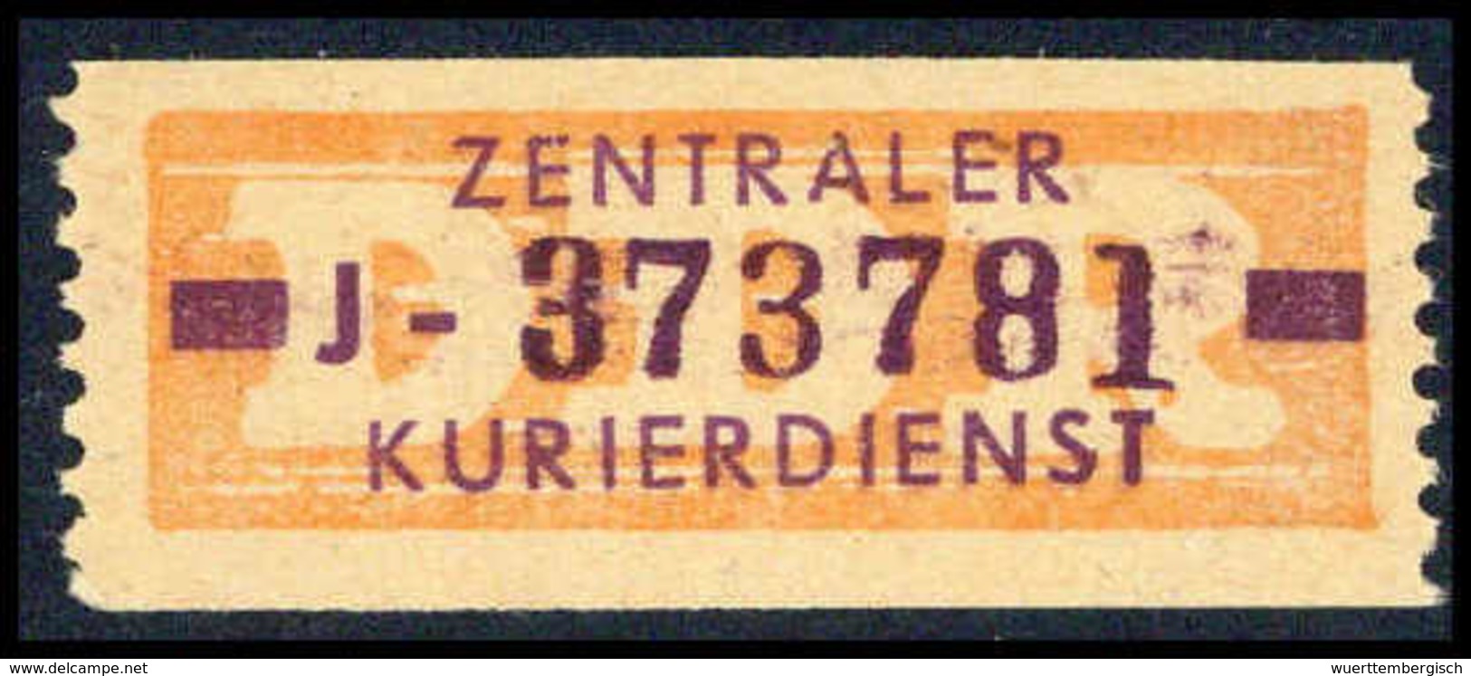 ** DDR Verwaltungspost B Zentraler Kurierdienst - Other & Unclassified