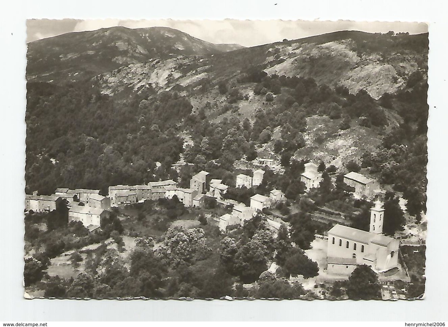 Haute Corse Renno Vue Aérienne 1968 - Sonstige & Ohne Zuordnung