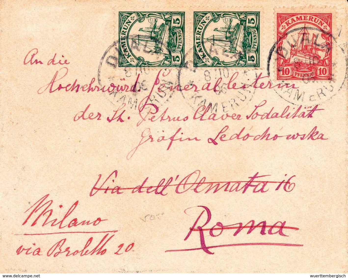 Beleg Sammlungen Und Posten Dt. Kolonien - Other & Unclassified