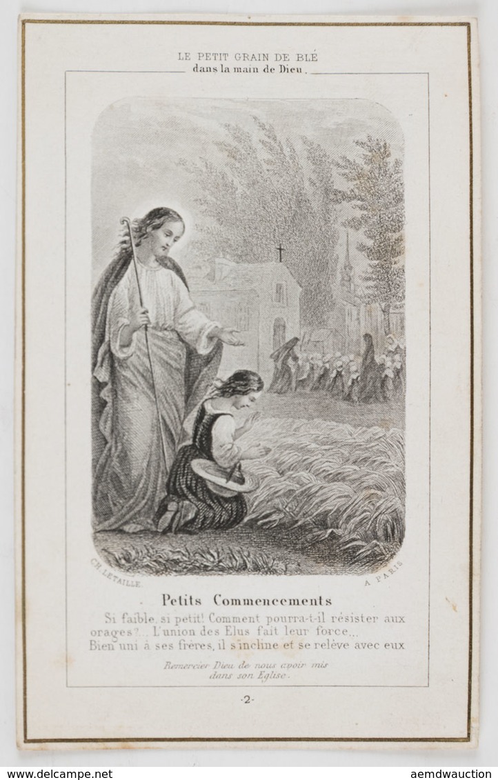 IMAGES PIEUSES: Vierges, Première Communion... Environ - Devotion Images