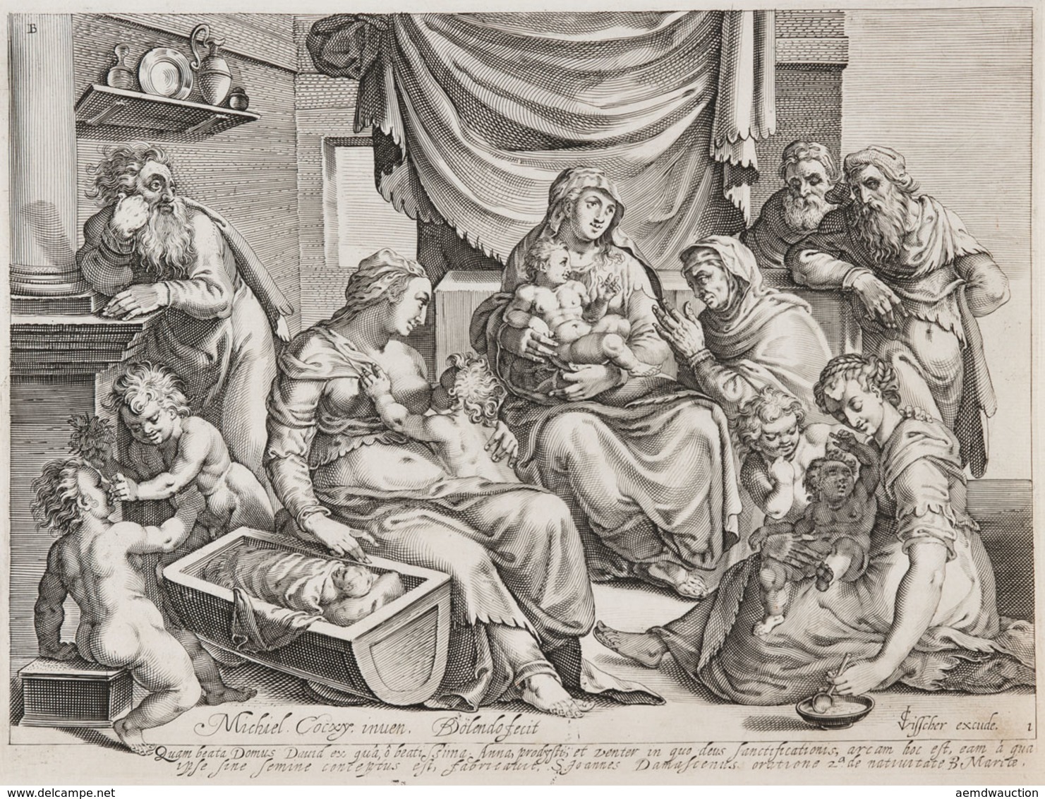 Bartholomeus Willemsz. DOLENDO (C.1571 - 1627) D’après - Stiche & Gravuren