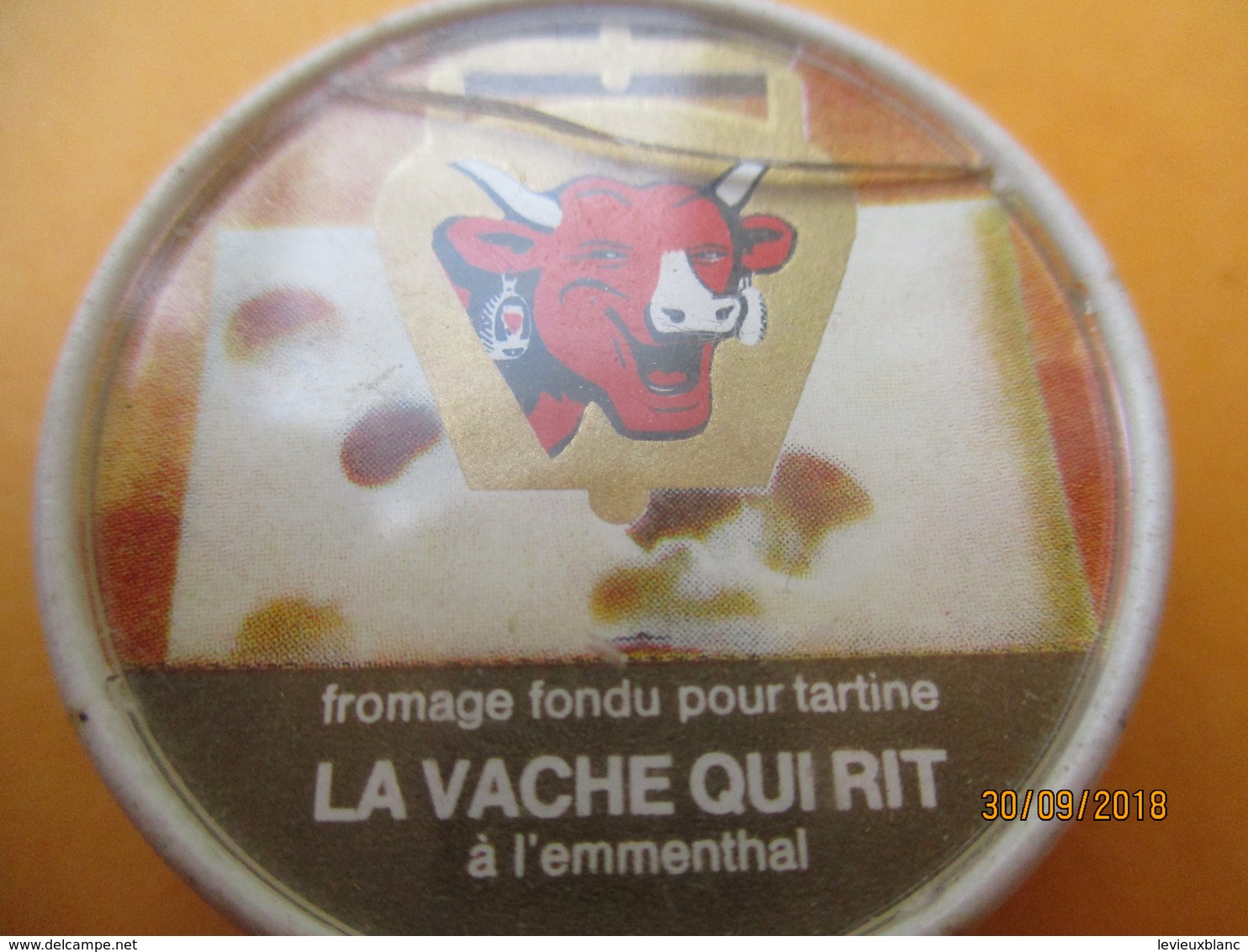 Porte-clé Publicitaire/Alimentation / Fromage/La Vache Qui Rit à L'Emmenthal/Plastique /Vers 1960-1970  POC388 - Schlüsselanhänger