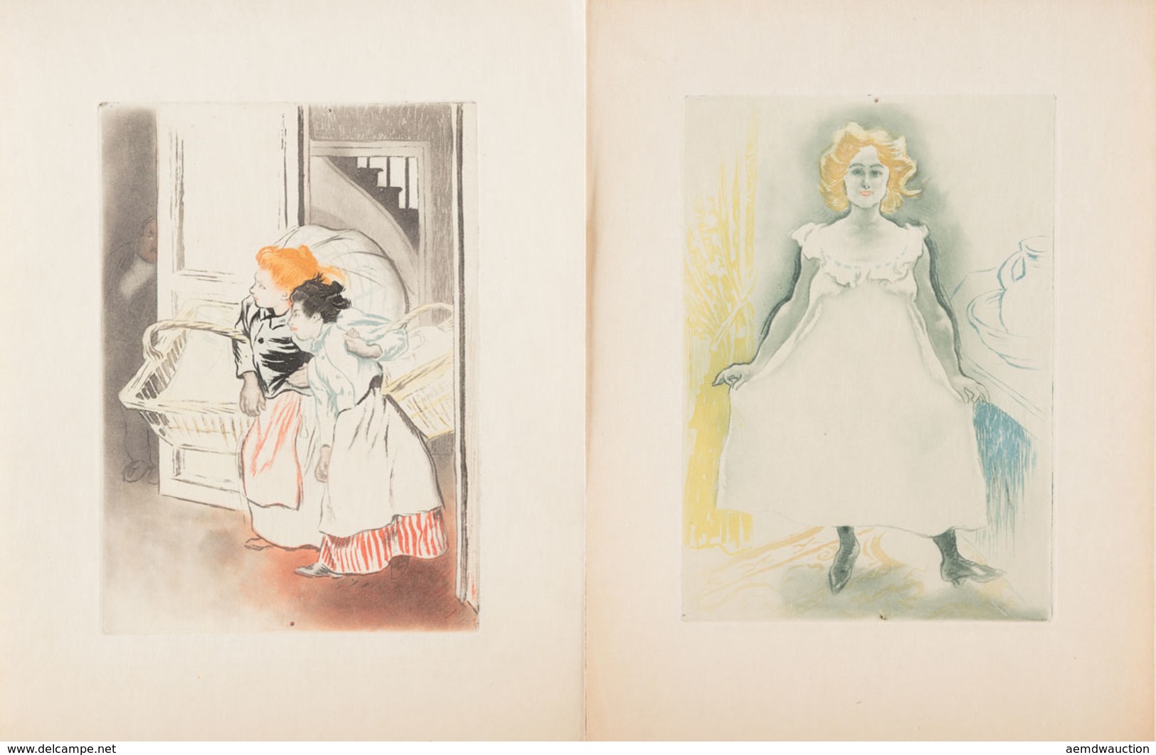 Louis LEGRAND (Dijon, 1863 - Livry-Gargan, 1951) - Ense - Prints & Engravings