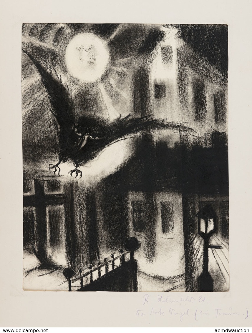 Rosy LILIENFELD (1896-1942) - Der Tote Vogel (Ein Traum - Prenten & Gravure