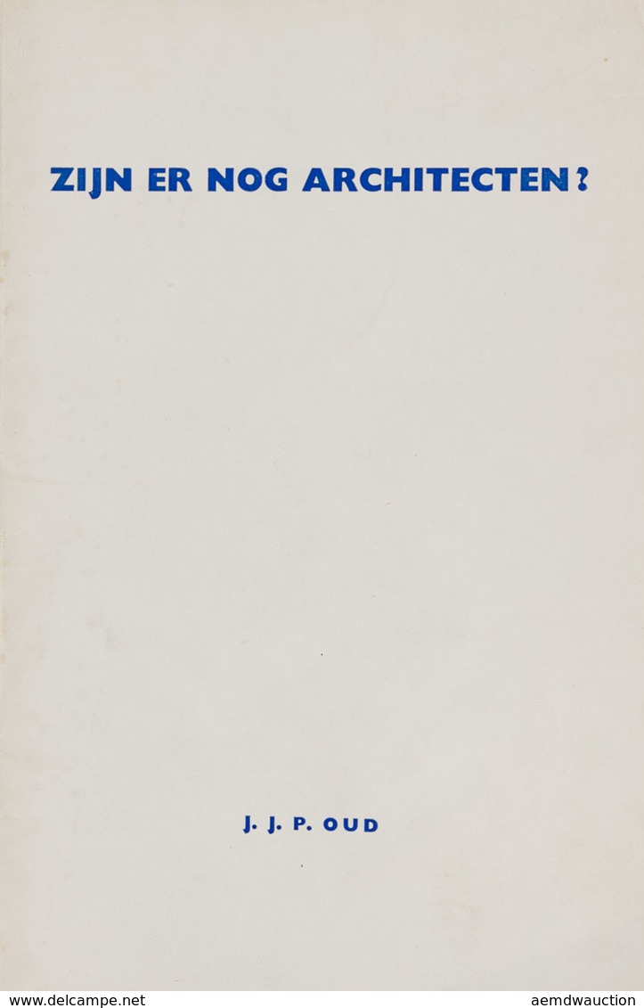 [NEDERLAND] J.J.P. OUD - Lot De 14 Plaquettes, Volumes - Ohne Zuordnung