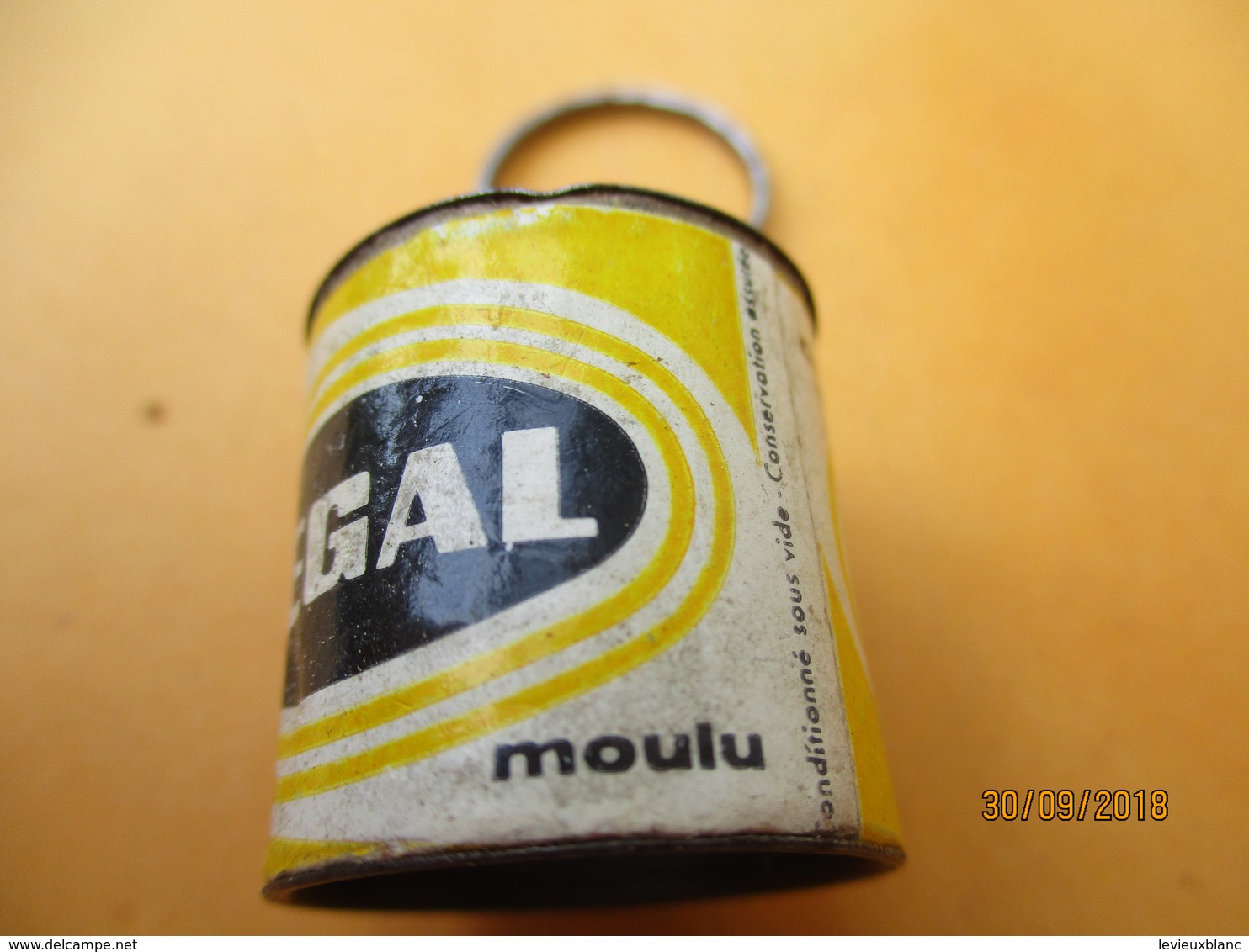 Porte-clé Publicitaire/Alimentation /Café / LEGAL Moulu/ /Métal  /Vers 1960-1970  POC379 - Porte-clefs