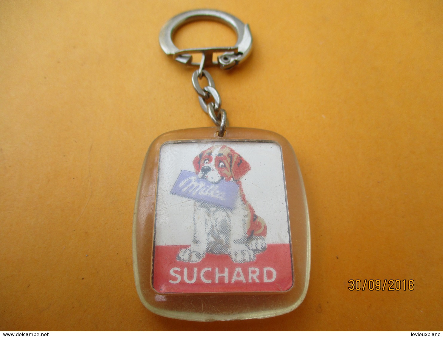 Porte-clé Publicitaire/Alimentation /Chocolat / SUCHARD Milka/ Plastique /Vers 1960-1970  POC392 - Key-rings