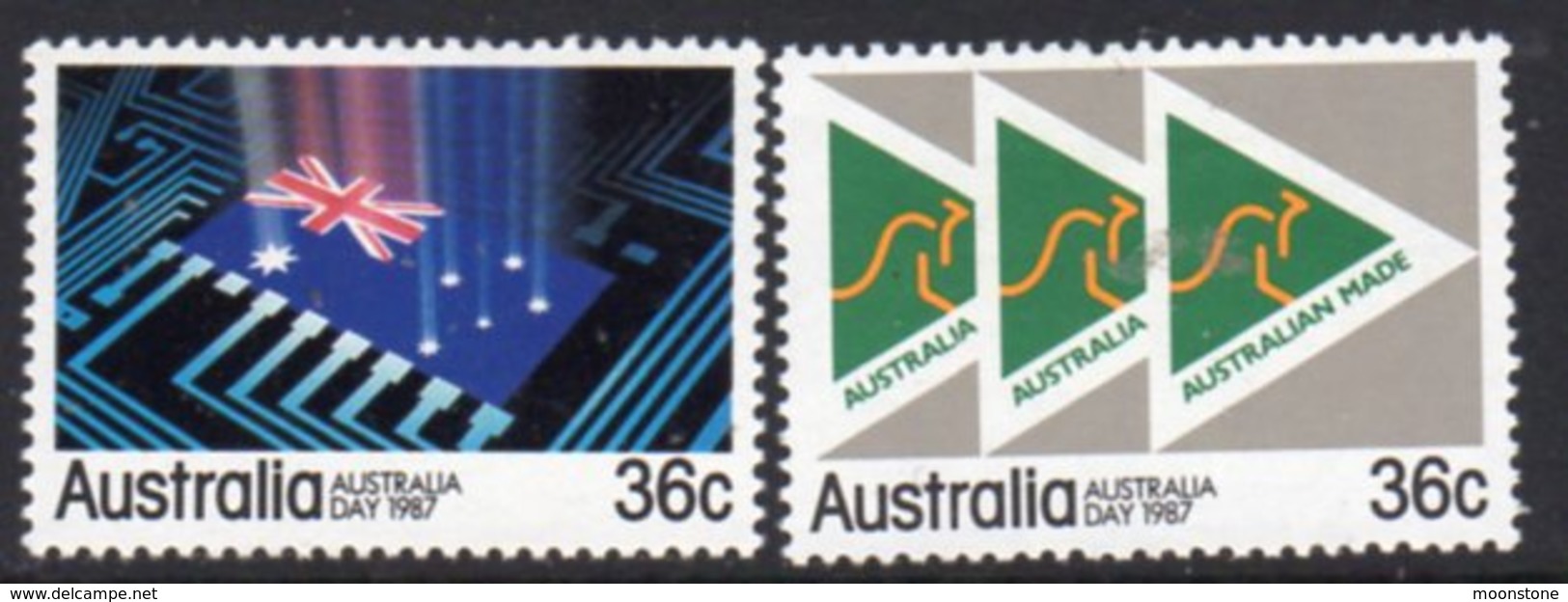 Australia 1987 Australia Day Set Of 2, MNH, SG 1044/5 - Neufs