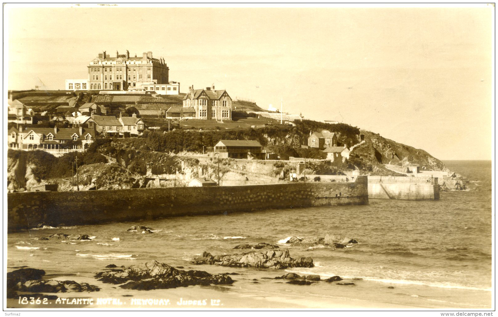 CORNWALL - NEWQUAY - ATLANTIC HOTEL RP  Co727 - Newquay