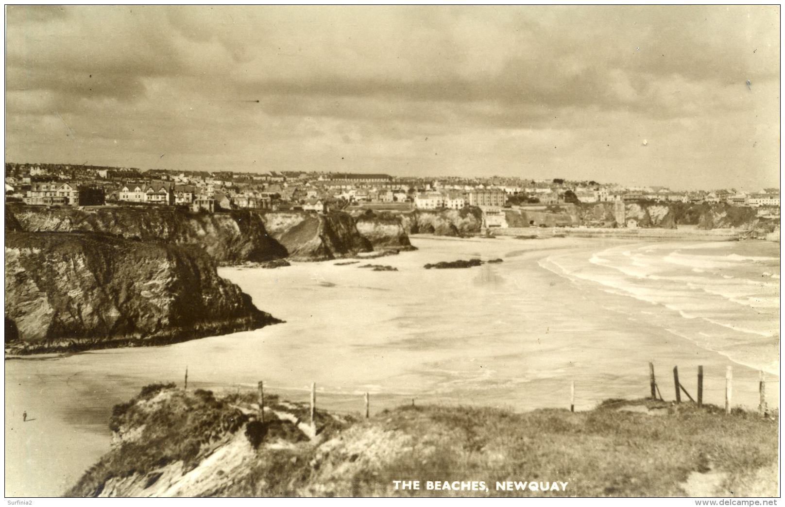 CORNWALL - NEWQUAY - THE BEACHES RP Co735 - Newquay