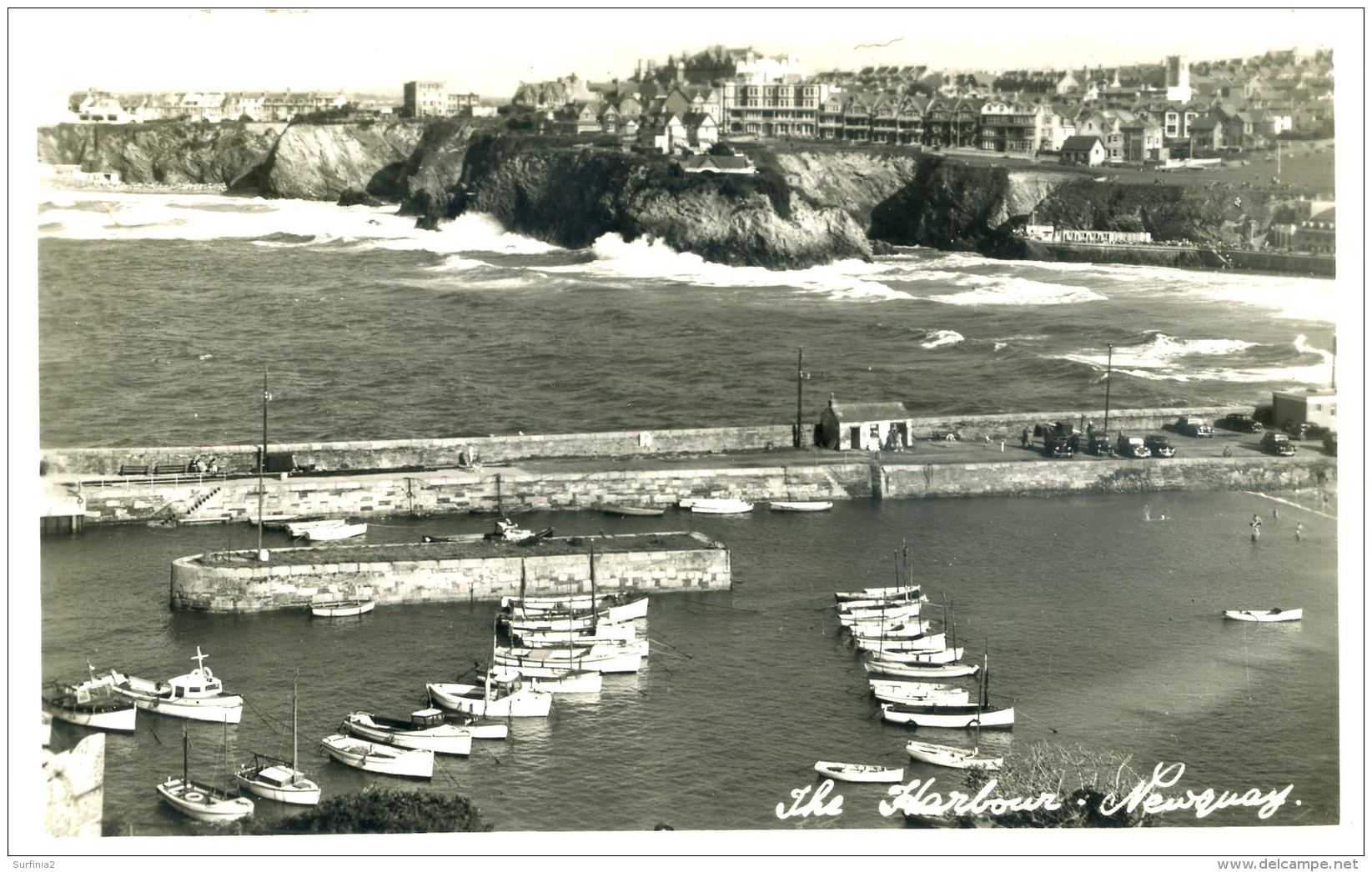 CORNWALL - NEWQUAY - THE HARBOUR RP Co743 - Newquay