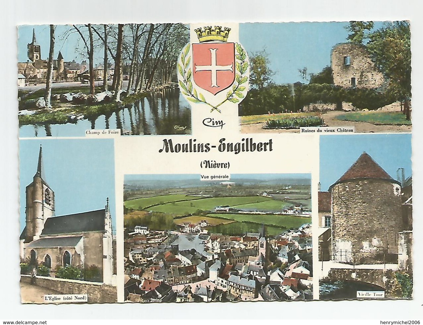 58 Nièvre - Moulins Engilbert Multi Vues Générale - Moulin Engilbert