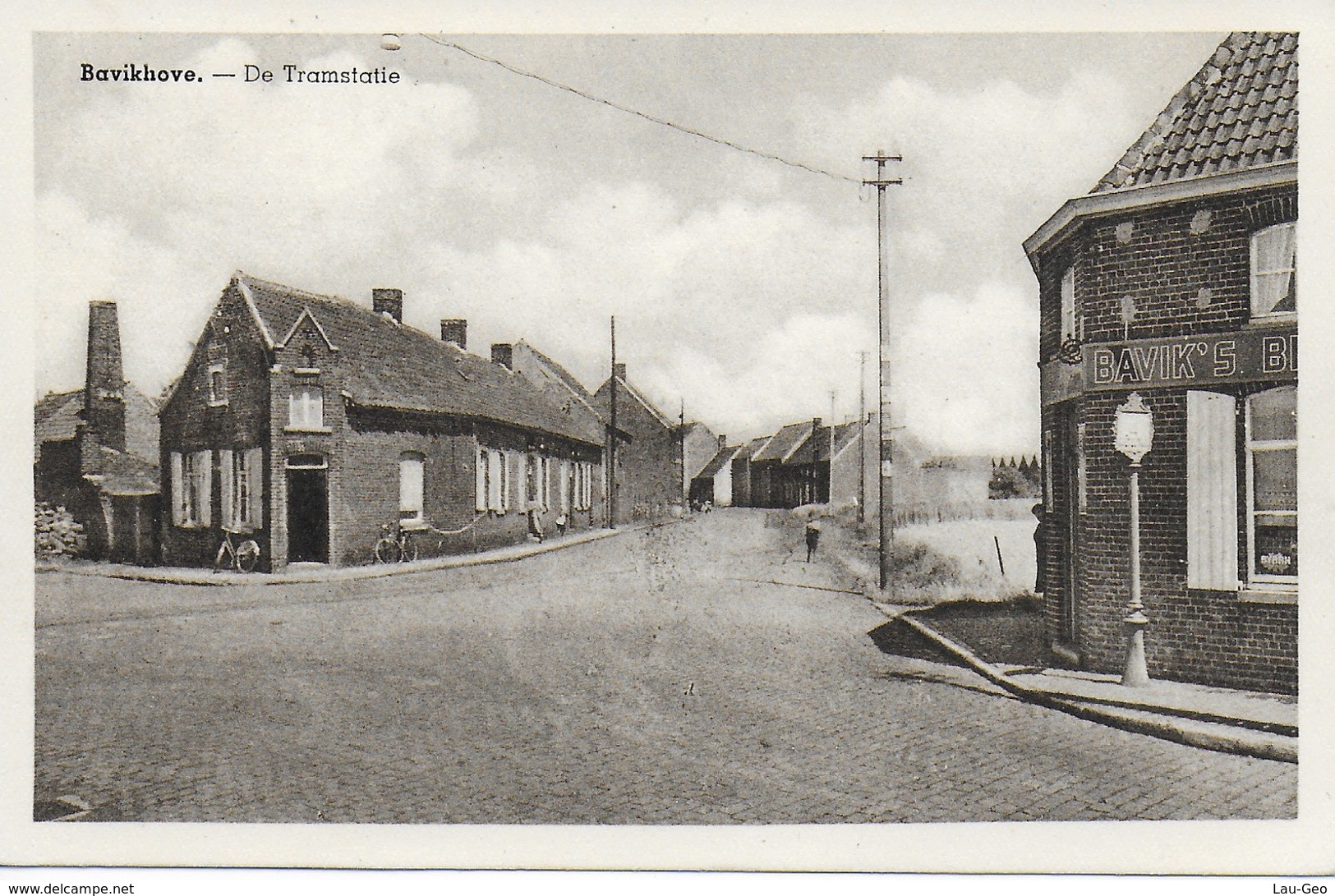 Bavikhove (Harelbeke). De Tramstatie - Harelbeke