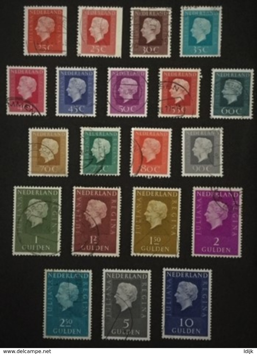 1969-1976 Koningin Juliana NVPH 939,940,941-951,952-958 - Zonder Classificatie