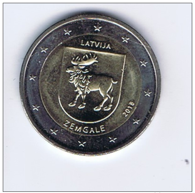 Lettonia - 2 Euro Commemorativo Anno 2018 -  Zemgale - Lettonie