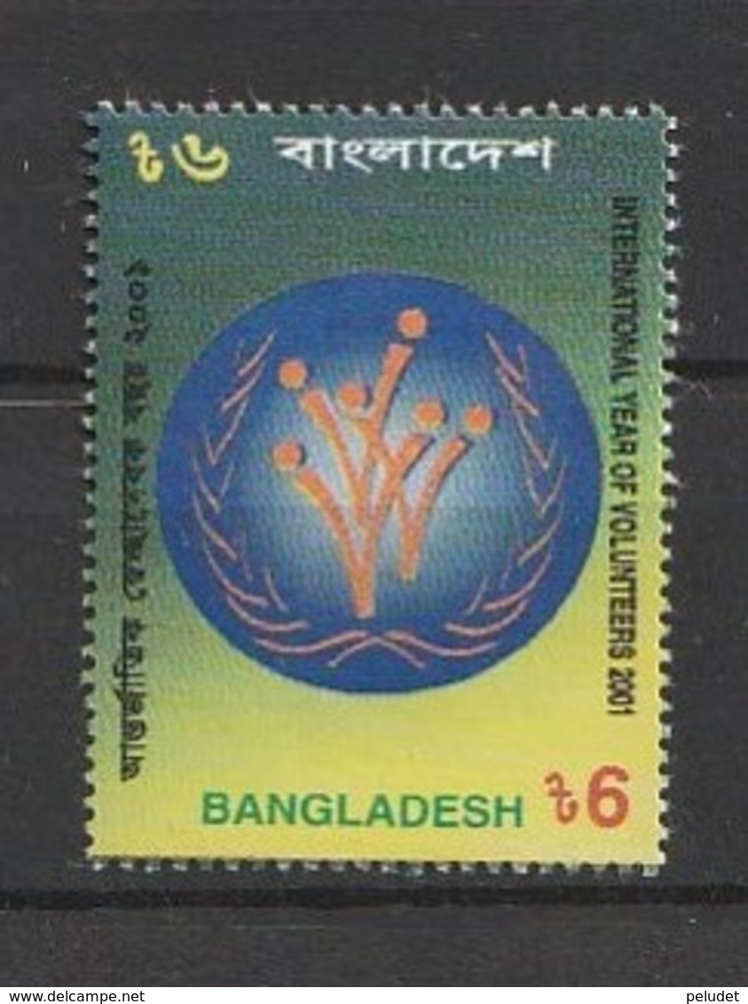 Bangladesh 2000 Scott 626 Volunteerism 1v NH Mi 743 - Bangladesh