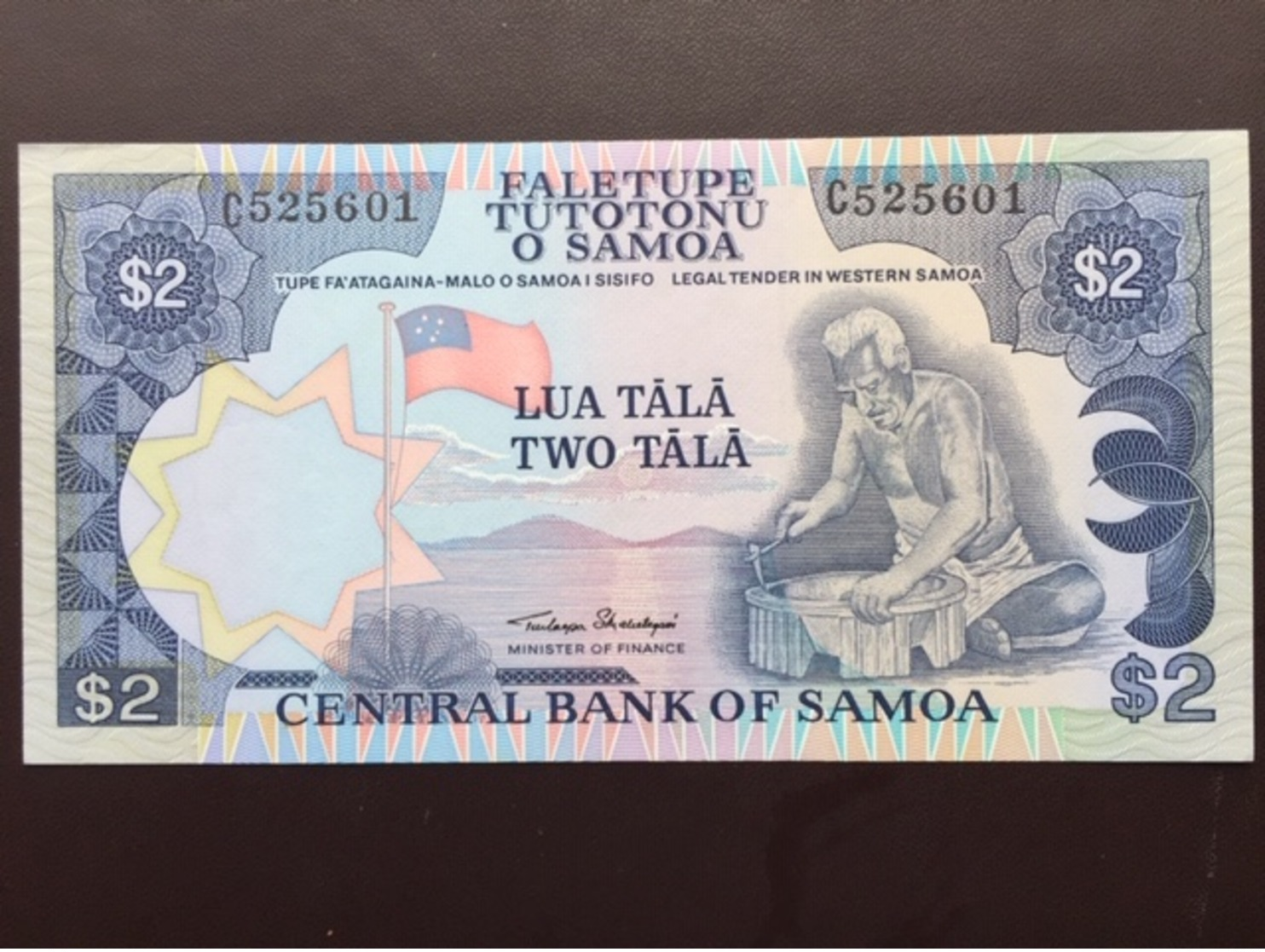 SAMOA P25 2 TALA 1985 UNC - Samoa