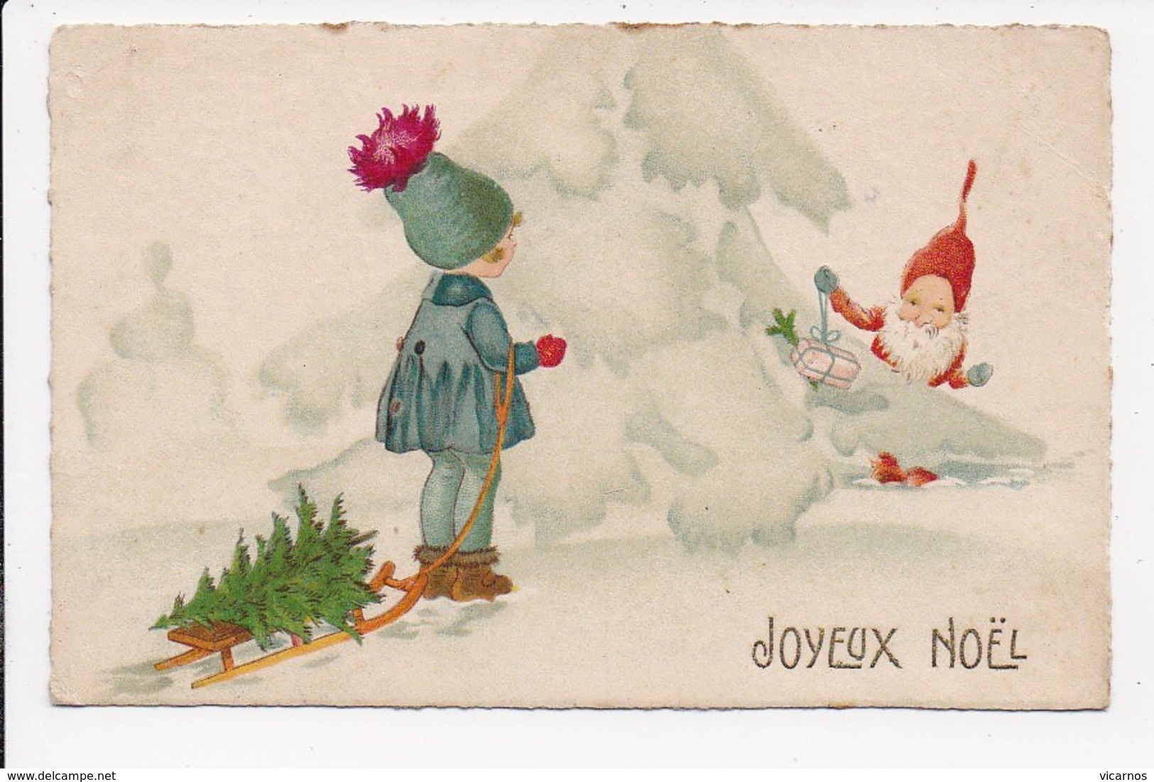 CPA JOYEUX  NOEL Enfant - Autres & Non Classés