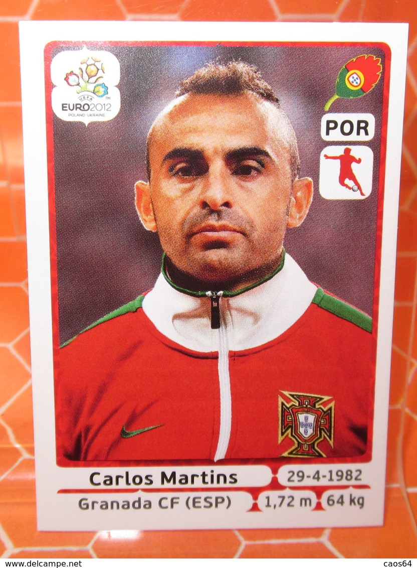 EURO2012 PANINI N. 268 MARTINS  STICKER NEW CON VELINA - Edizione Italiana