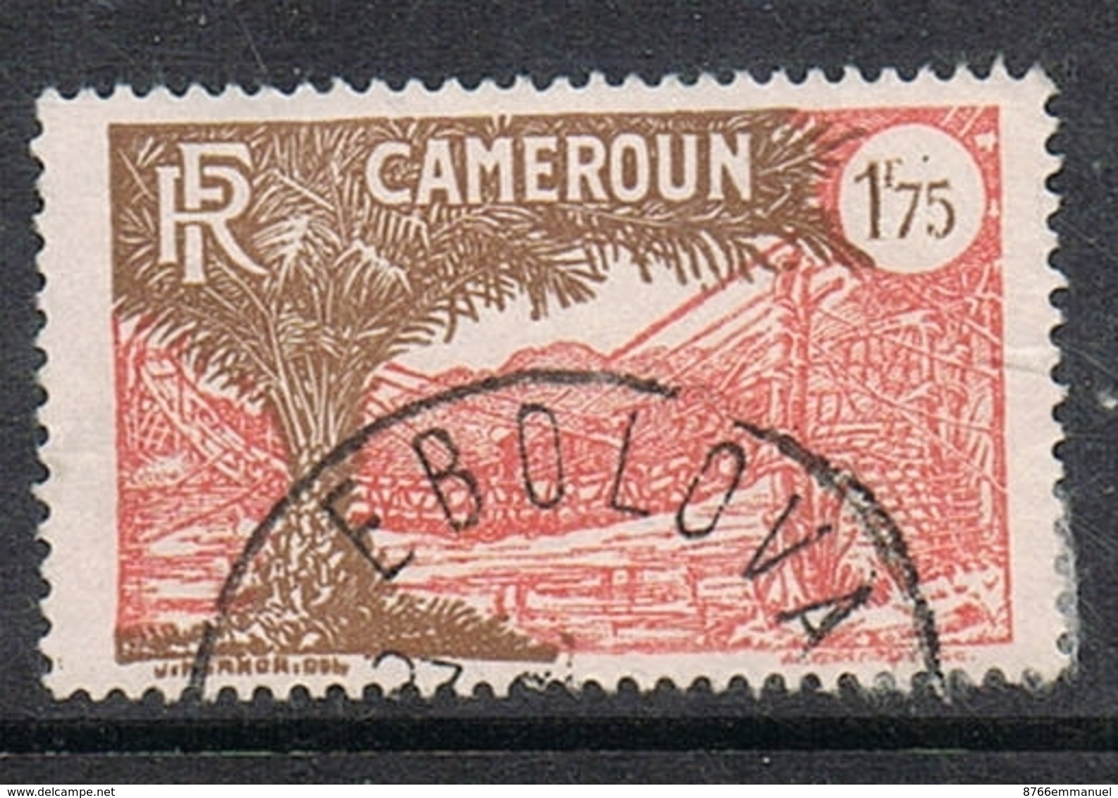 CAMEROUN N°146  Belle Oblitération De La Variété EBOLOVA - Used Stamps