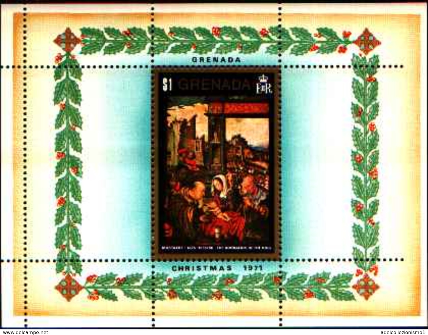 72285) GRENADA-1971-NATALE - BF.18 - MNH** - Grenada (1974-...)