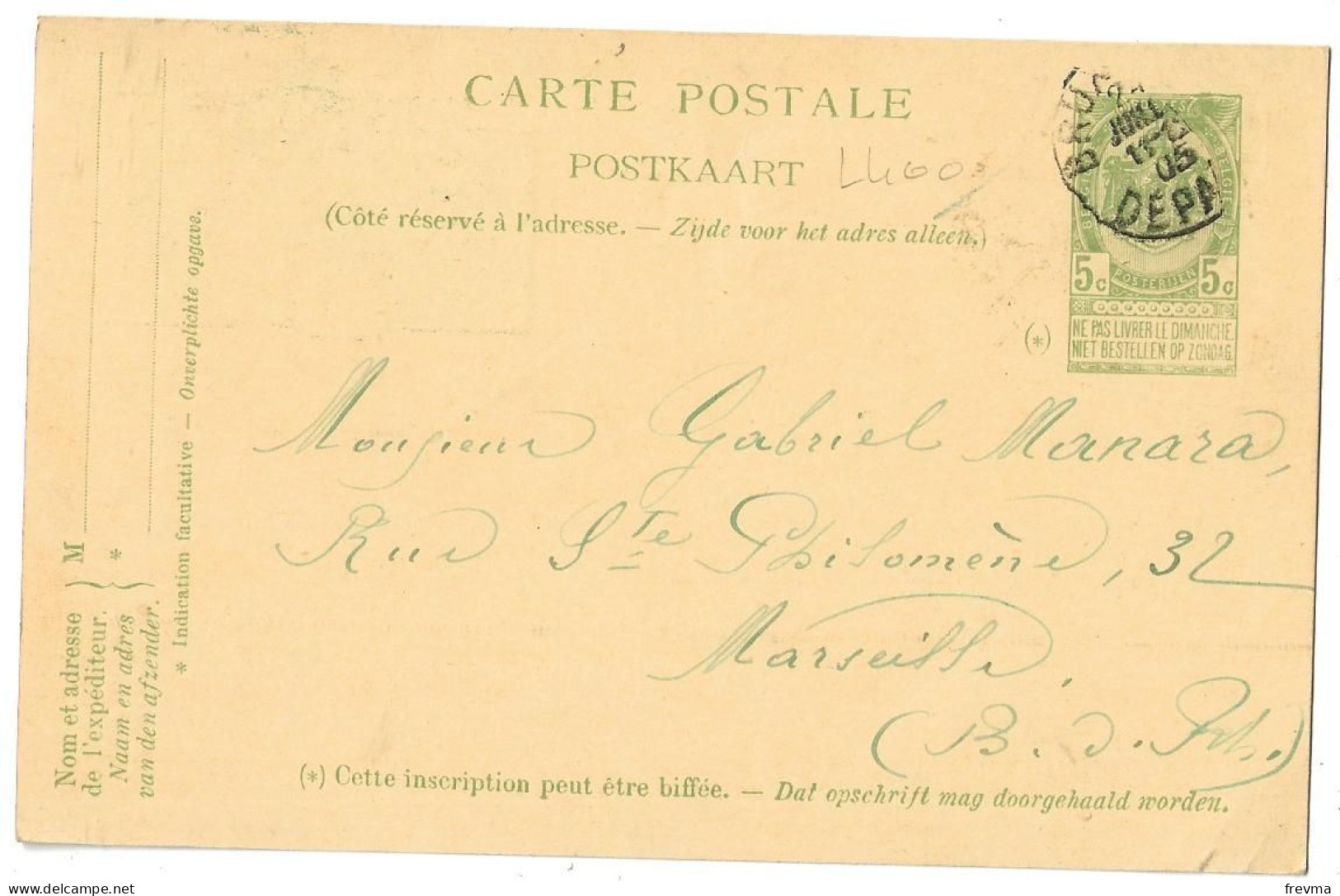 Entier Postaux Belgique - Cartes Postales 1871-1909