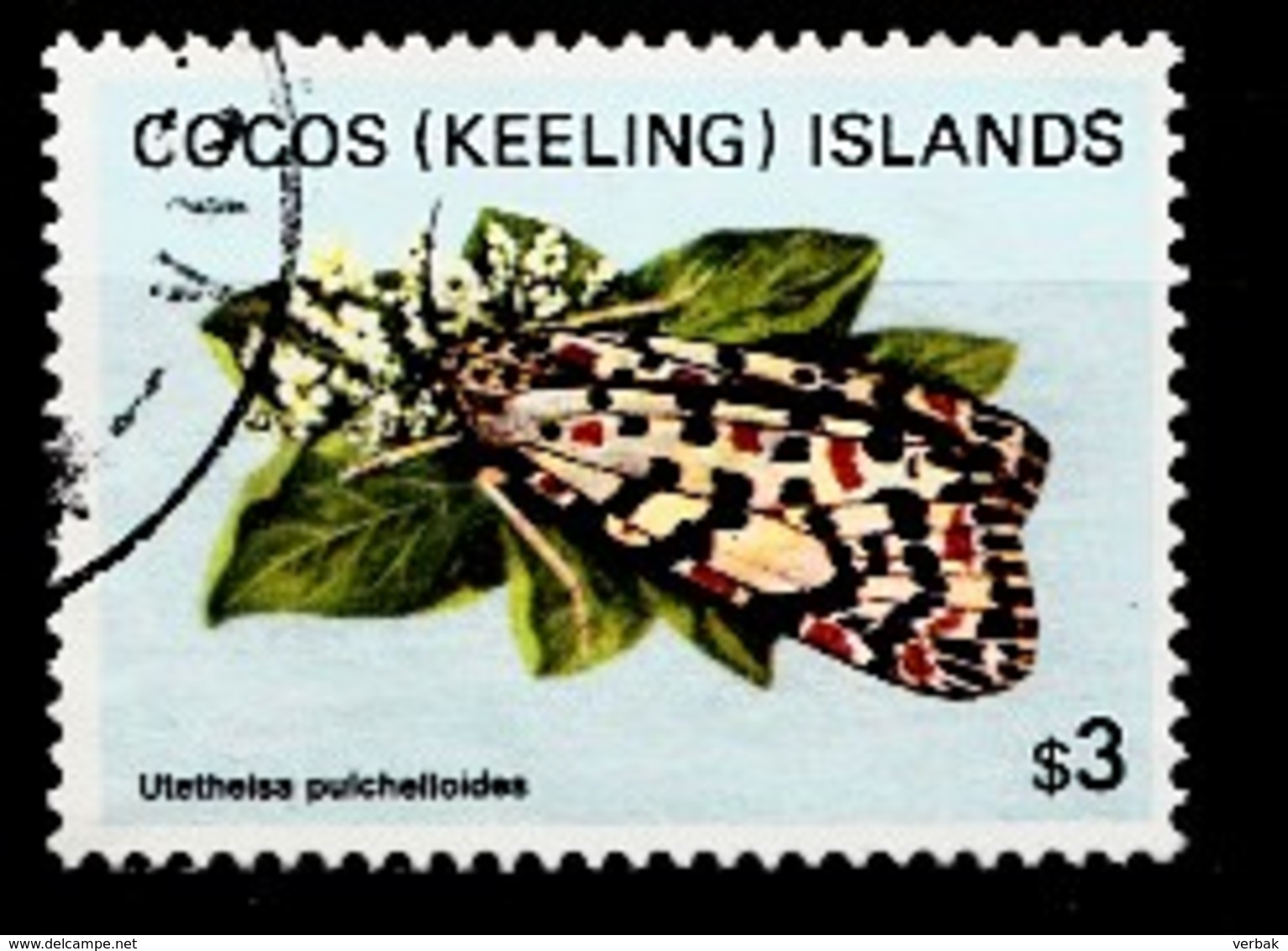 COCOS-ISLANDS 1982 Mi.nr.103 Schmetterlinge  OBLITÉRÉS / USED / GESTEMPELD - Cocos (Keeling) Islands