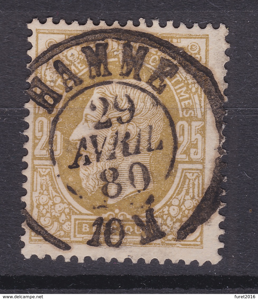 N° 32 :   HAMME  Double Cercle COBA +8.00 - 1869-1883 Léopold II