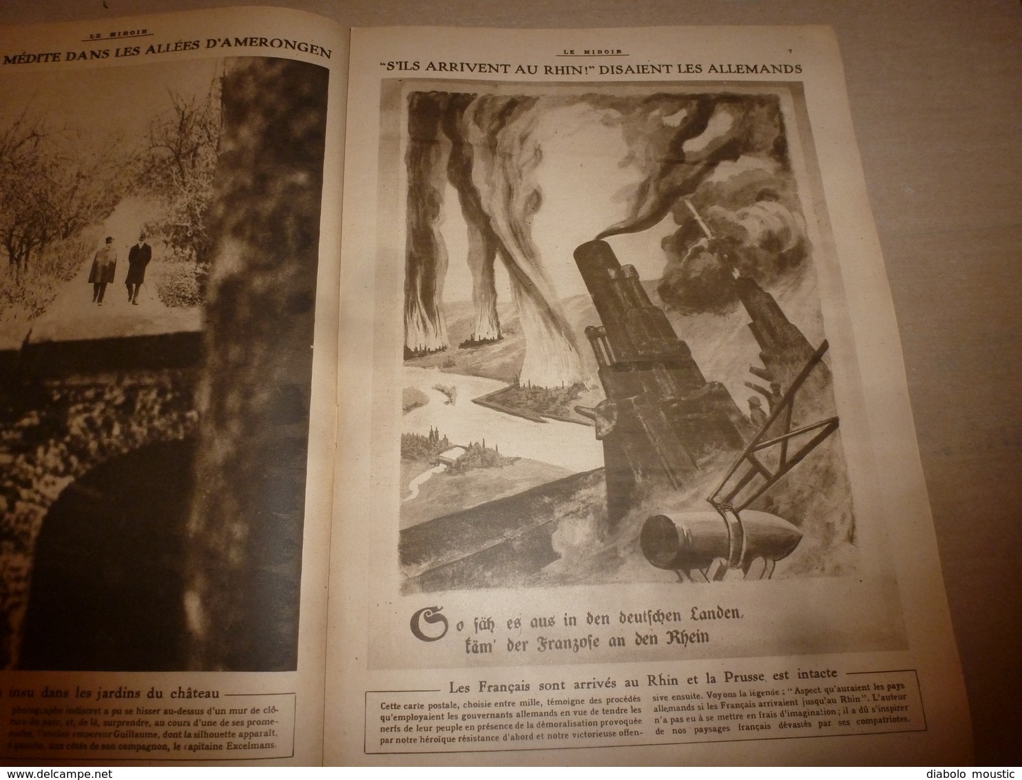 1919 LE MIROIR:Crime Contre Les Belges;Navire GEORGE WASHINGTON;Kurtendil(Bulg);Paquebots ELBERFELD Et MAURETANIA;etc - Frans
