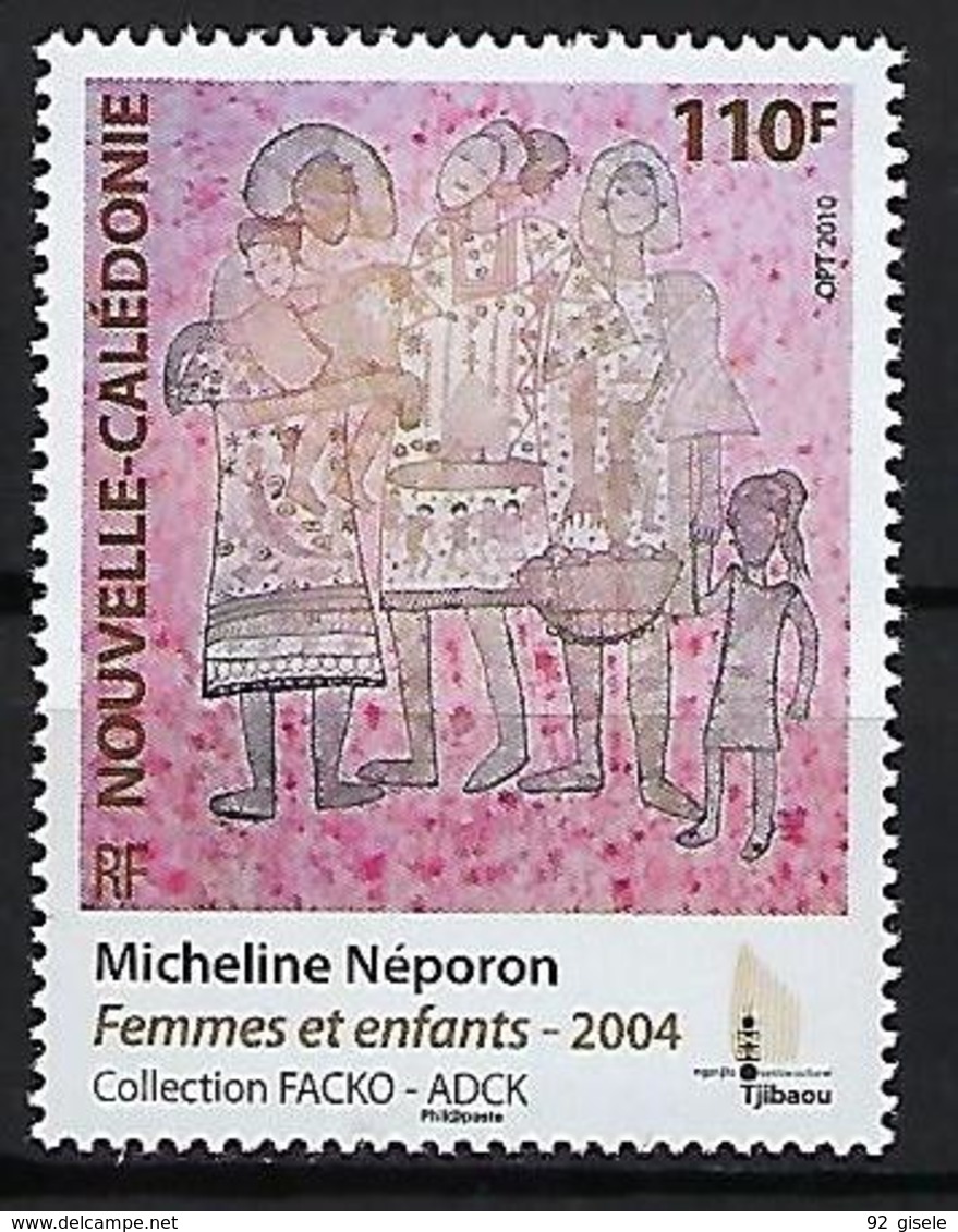 Nle-Caledonie YT 1091 " Gravure Sur Bambous " 2010 Neuf** - Neufs