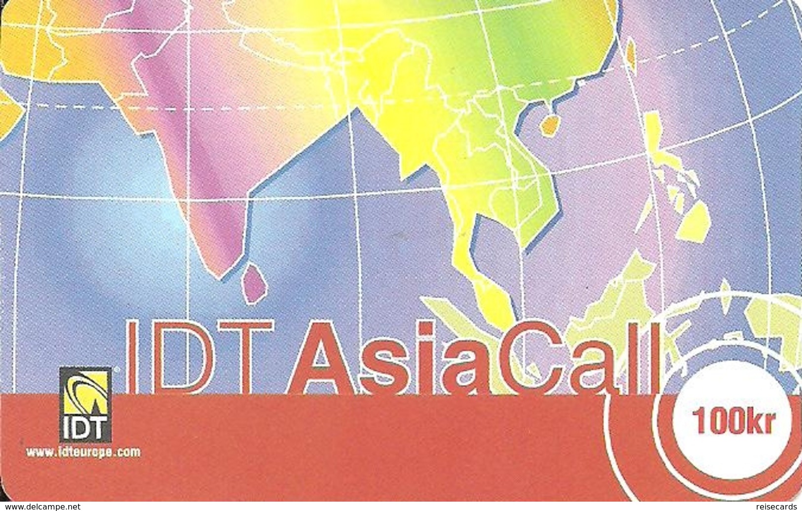 Norway Prepaid: IDT Asia Call - Norvegia