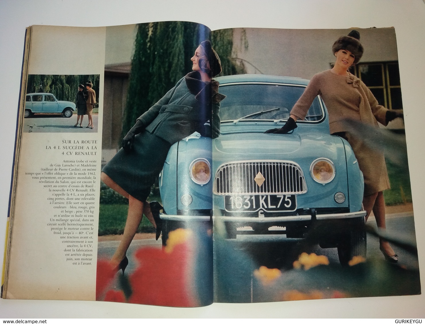 Paris Match N° 647  BRIGITTE BARDOT 02/09/1961 Fille GARY COOPER BERLIN Le Mur Renault 4L 4CV 3CV ROMY SCHNEIDER DELON - People