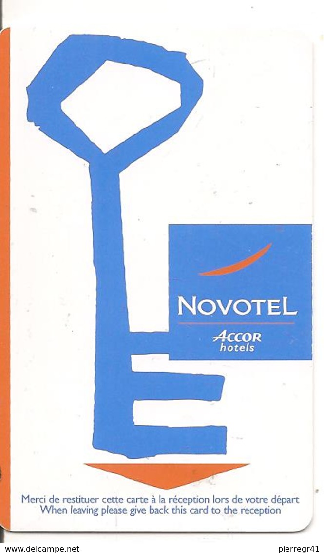 CLE-MAGNETIQUE-NOVOTEL-ACCORDS HOTEL-TBE - Hotelzugangskarten