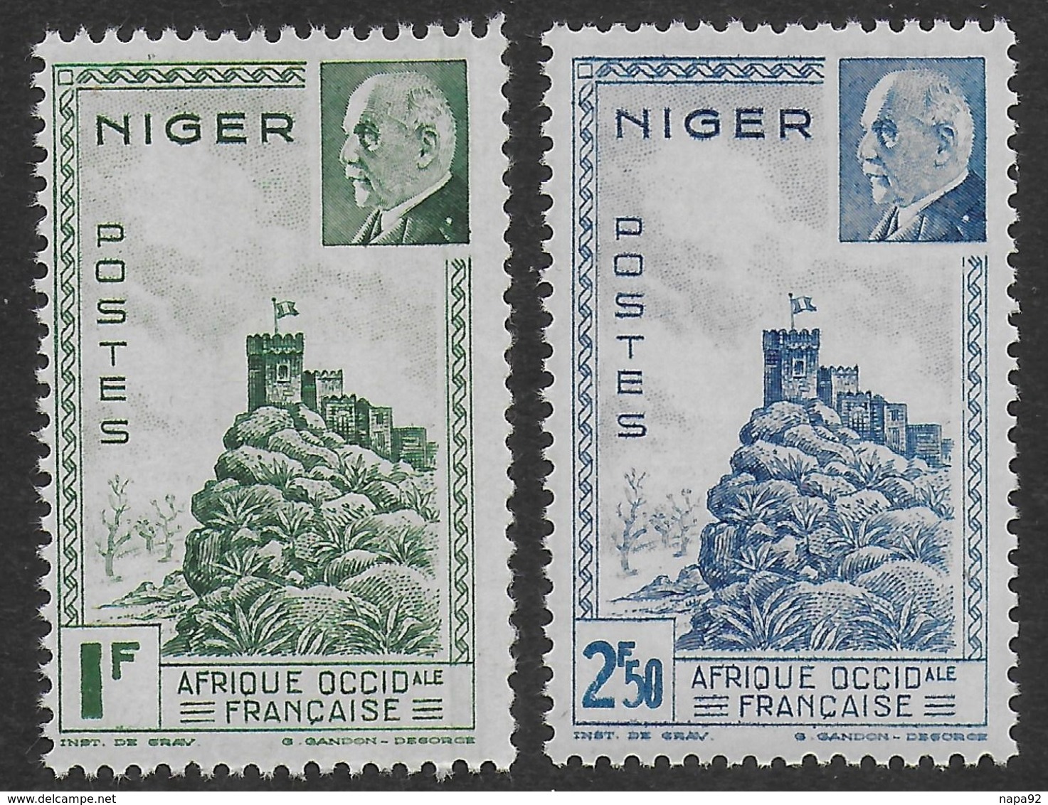 NIGER- 1941 - YT 93/94** - MNH - Neufs