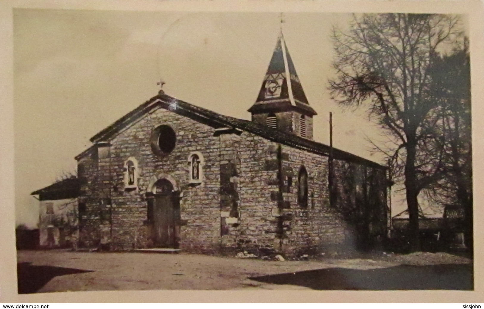 CPA France 38 - VILLEFONTAINE - L'Eglise - DD/ECR 1952/BE (3393) - Autres & Non Classés